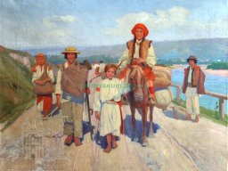 Владислав Щепанік (1891–після 1944) «З ярмарку» -artmuseum.org.ua
